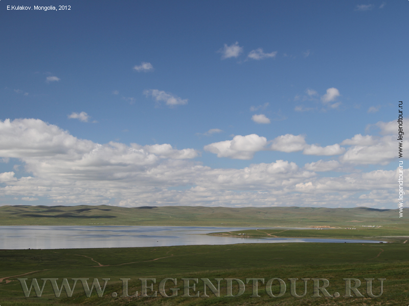 Фотография. Озеро Огий нуур (Угий нуур). Архангайский аймак Монголии.