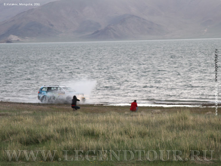 Фотография. Озеро Толбо нуур. Баян-Улгийский аймак Монголии.