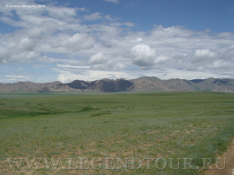 Фотография. Горный массив Хонго Хан. Булганский аймак Монголии.