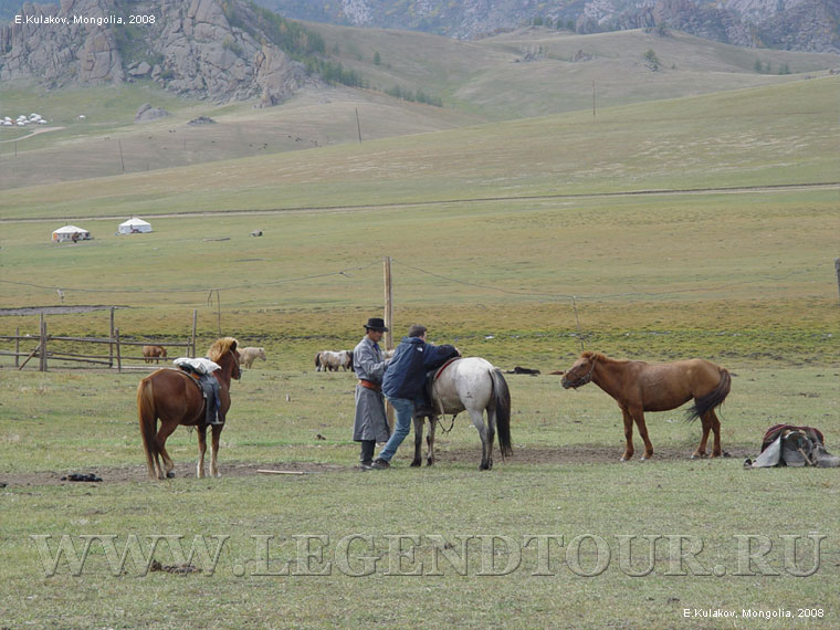 Фотография. В гостях у скотоводов. Кочевники. Монголия.