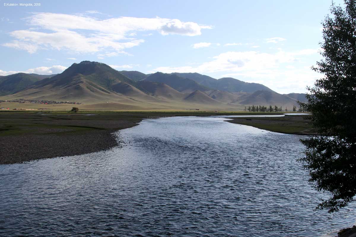 Фотография. Идэр (Идэрийн Гол) - река в Монголии. Рыбалка в Монголии.