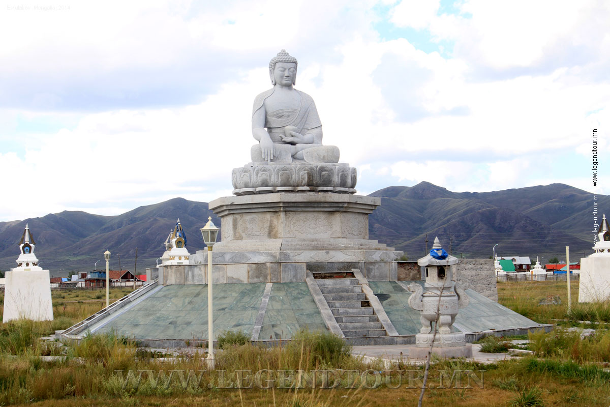 Фотография. Монастырь Дандзадарджа хийд. Мурэн. Хубсугульский аймак Монголии.