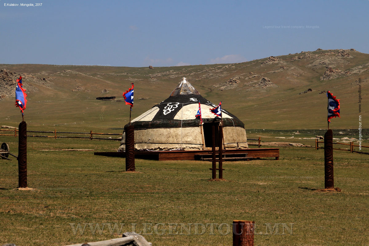 Стойбище ремесленников. Туристический комплекс. Монголия 13 век.