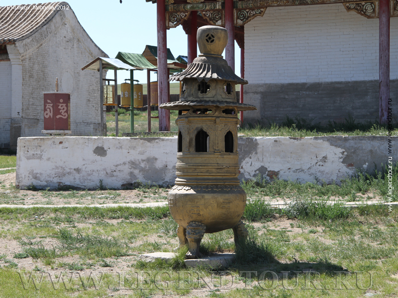Фотография. Буддийский монастырь Шанх хийд. Увурхангай аймак. Монголия.